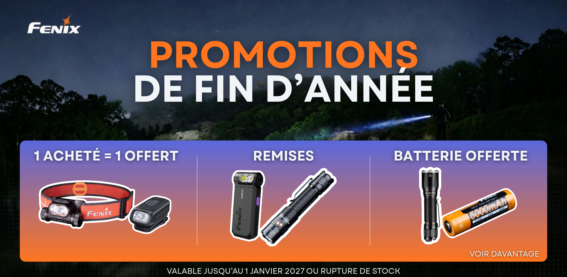 Promotion Fenix fin 2026